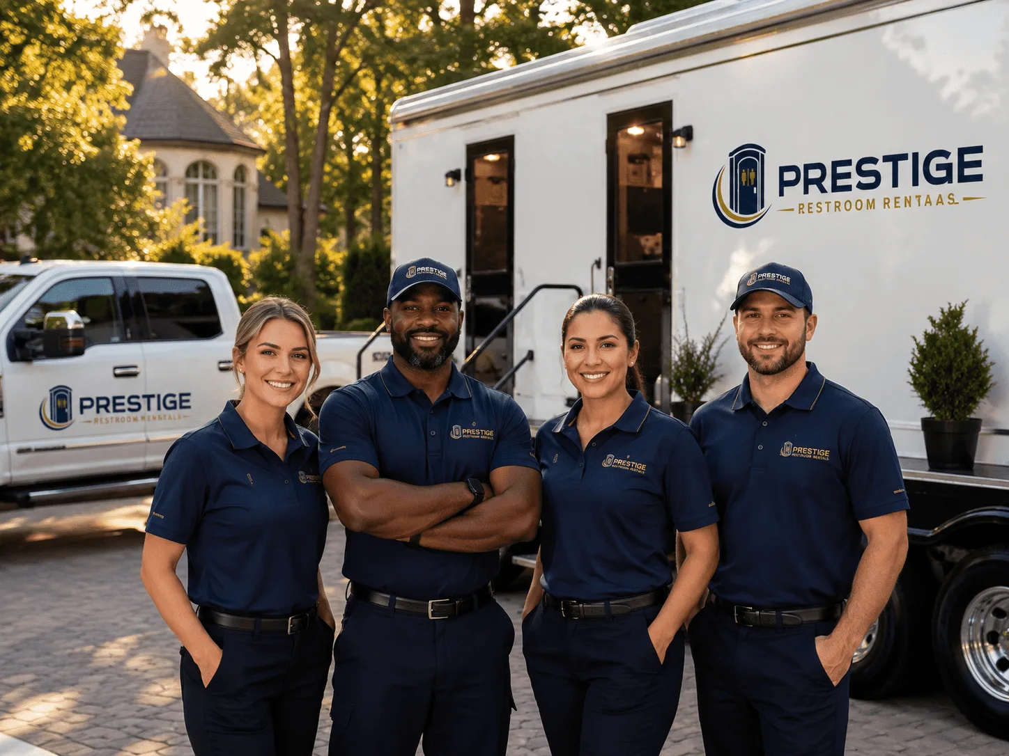Trusted Luxury Portable Restrooms company in Benton, MS